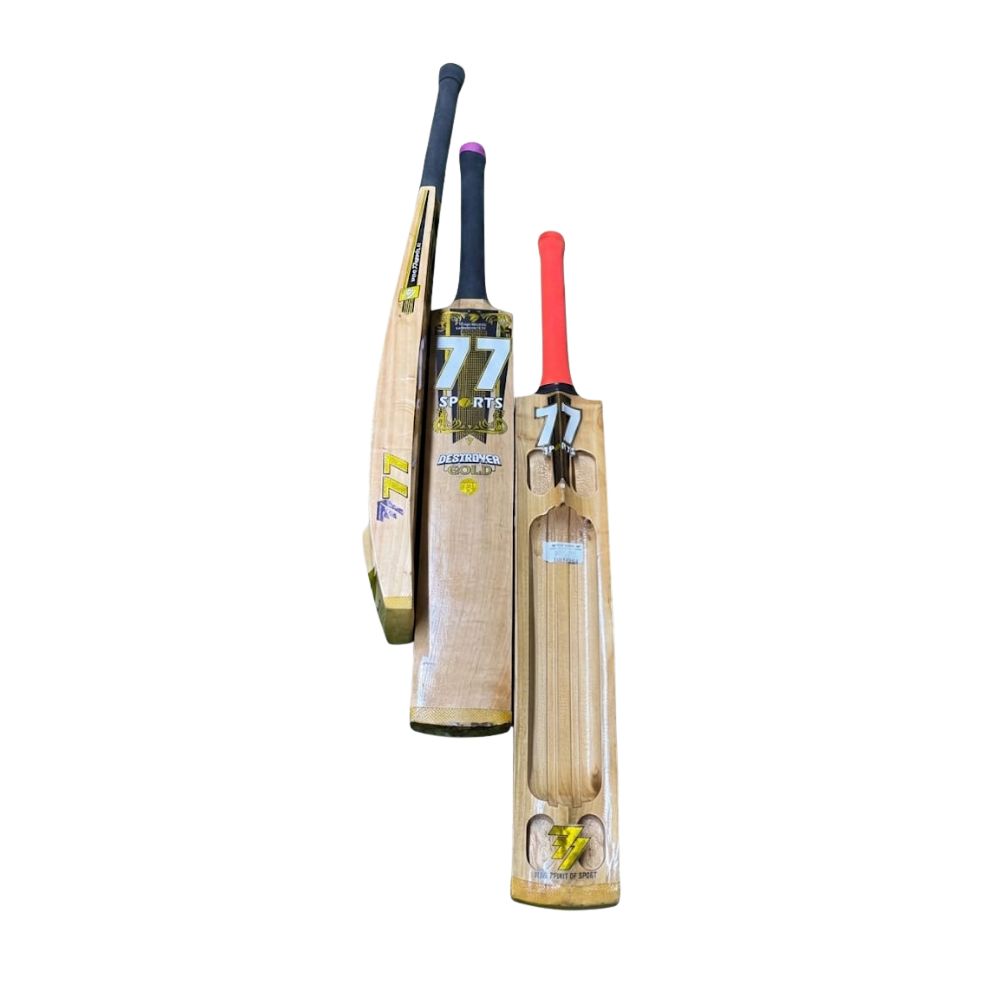 77 Sports Cricket Bat Destroyer Gold - Buy Online in Qatar